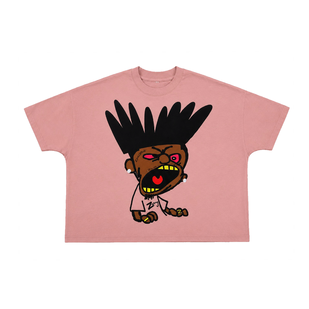 Peach Zooling Box Tshirt